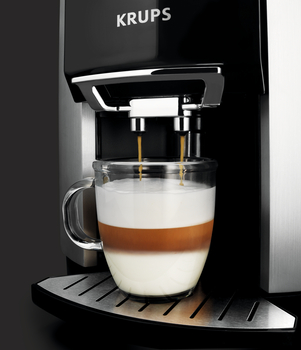 Marty Fielding Bedenk Scheiden KRUPS Barista One-Touch Cappuccino Super Automatic Espresso Machine  EA901050 EA901050