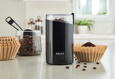 KRUPS F203 ELECTRIC SPICE and COFFEE GRINDER, KRUPS COFFEE & SPICE GRINDER