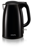 KRUPS BW3990 Prelude Electric Kettle with Light Water Level Indicator and  Stainless Steel Housing, Silver