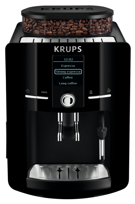 Krups Cafetera Superautomática EA 872 B Negro