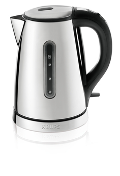 KRUPS BW500 1.75 Quart Electric Tea Kettle, Stainless Steel